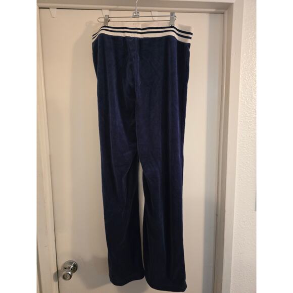 NYL New York Laundry Velour Track Set Full Zip Jacket Pullon Pants TOP XL Bot L - Picture 6 of 16